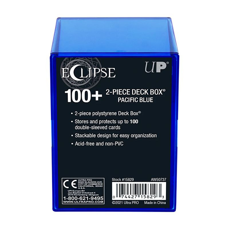 Pudełko Ultra Pro 2-częściowe 100+ Eclipse Niebieskie