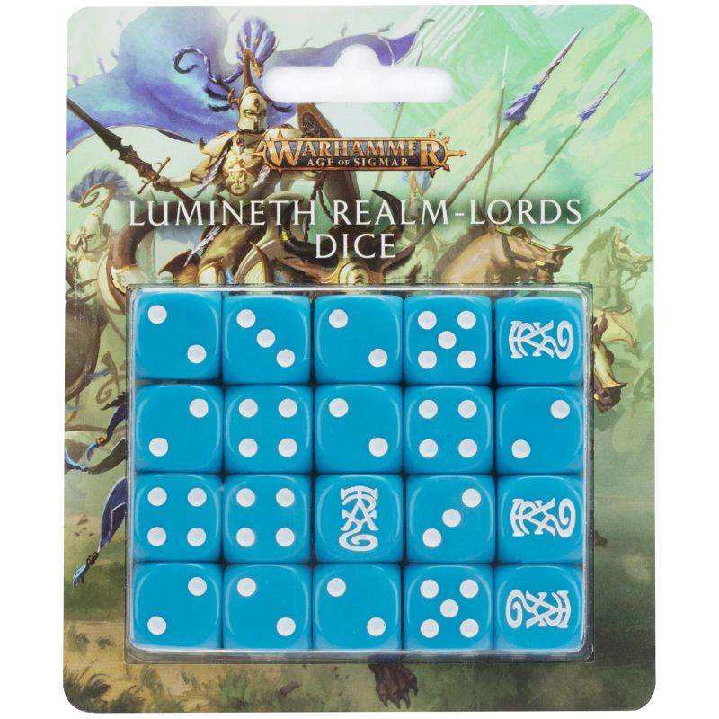 Age of Sigmar: Lumineth Realm-lords Dice Set