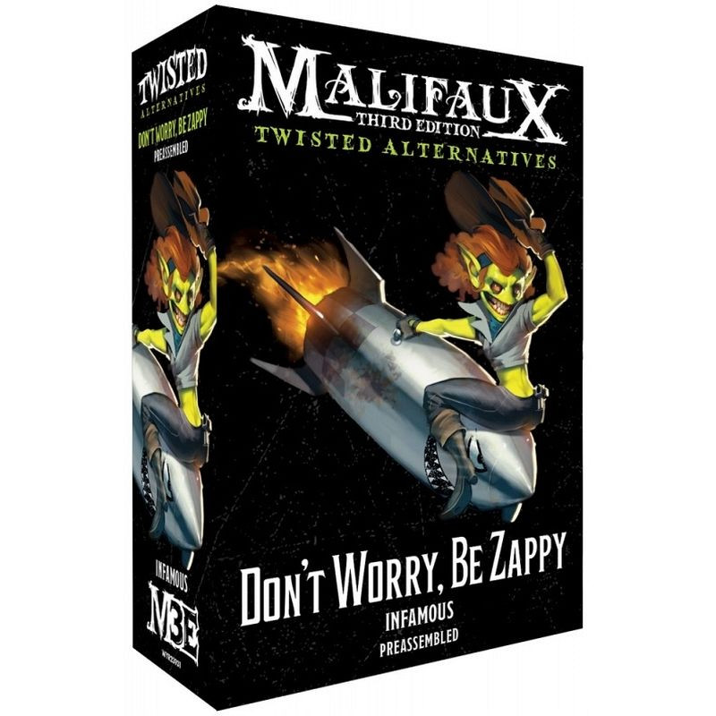 Malifaux 3E Twisted Alternatives Don't Worry, Be Zappy