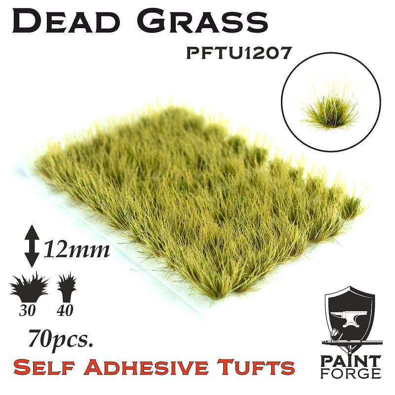 Tuft 12mm Paint Forge Dead Grass 70 szt.