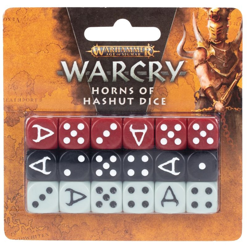 Warcry Horns of Hashut Dice