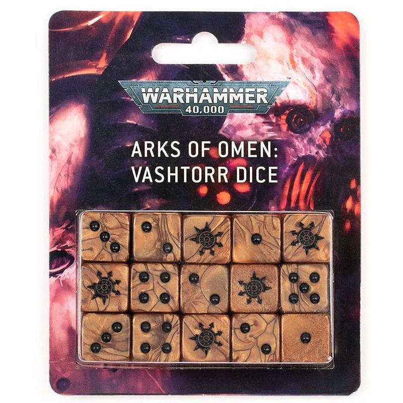 Warhammer 40000: Arks of Omen Vashtorr Dice Set