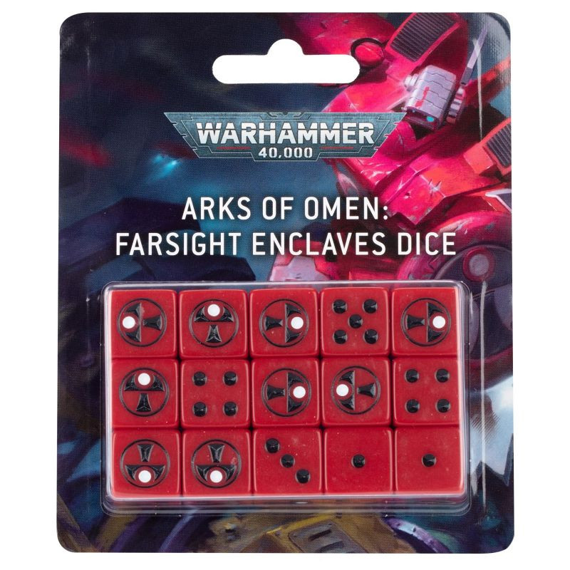 Warhammer 40000: Arks of Omen Farsight Dice Set