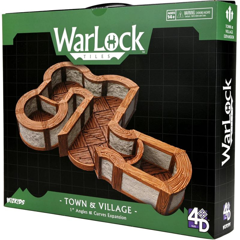 WarLock Tiles: Expansion Pack 1 in. Town and Village Angles and Curves