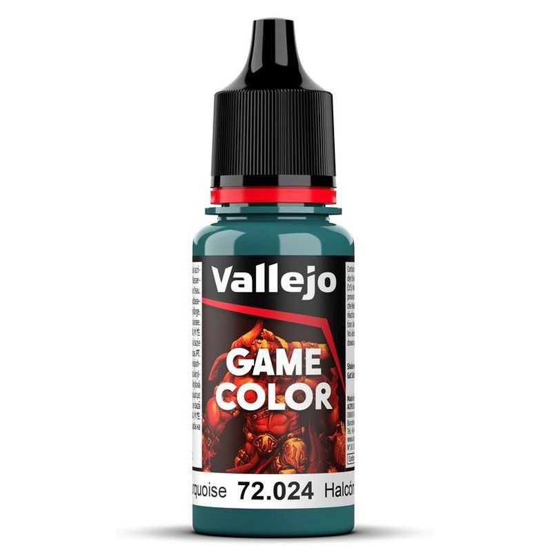 Farbka Vallejo Game Color Turquoise 18 ml 72.024