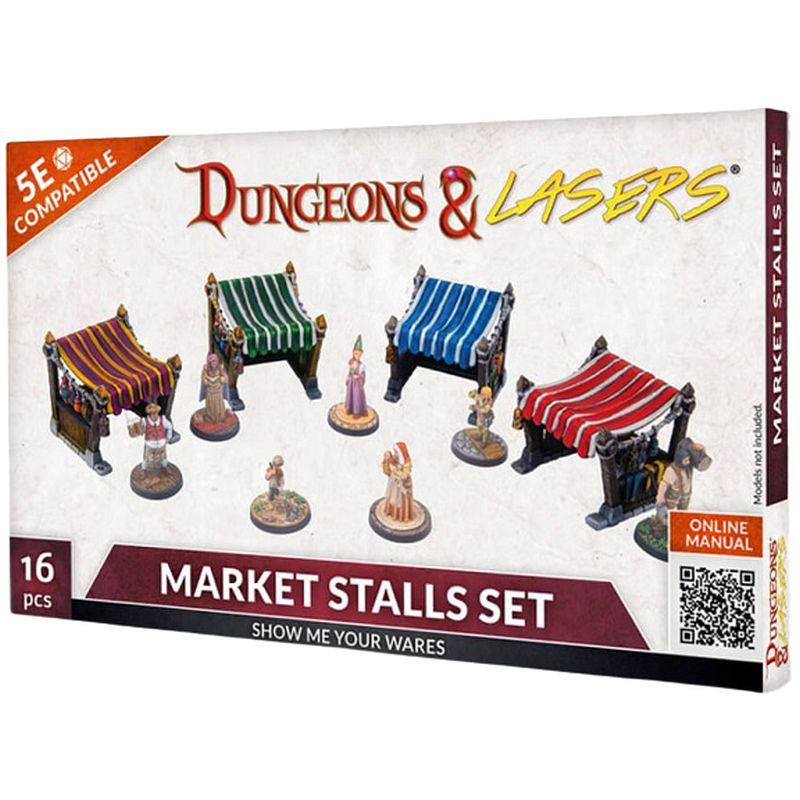 Dungeons and Lasers - Market Stalls Set