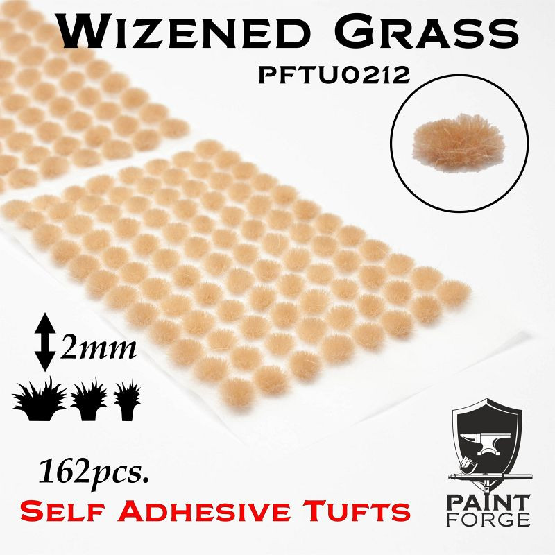 Tuft 2mm Paint Forge Wizened Grass 162 szt.