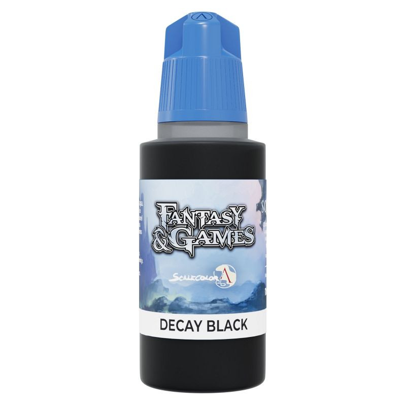 Farbka Scale 75 Fantasy and Games Decay Black 17 ml