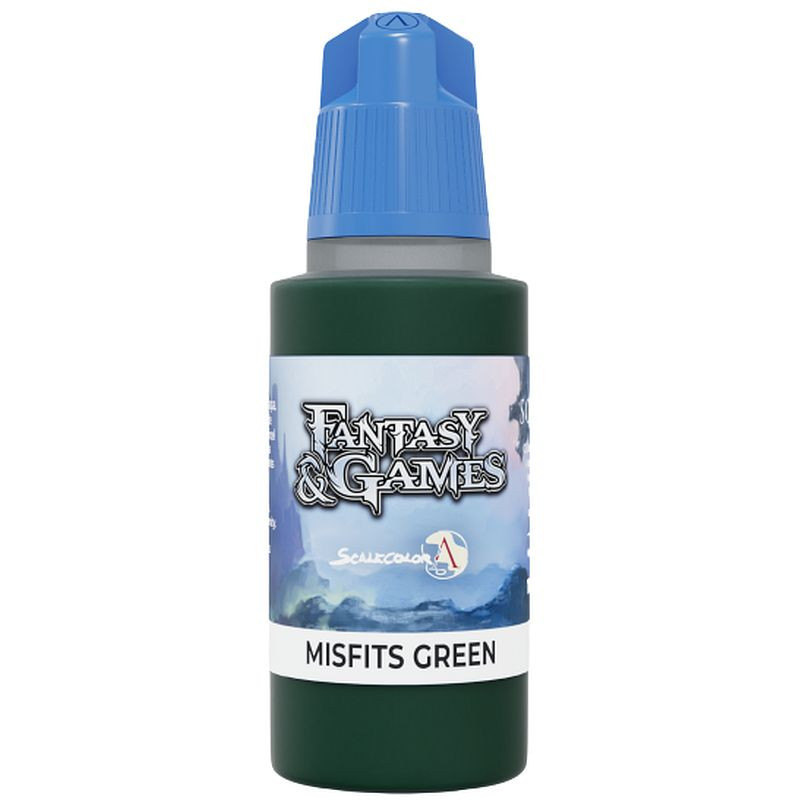 Farbka Scale 75 Fantasy and Games Misfits Green 17 ml