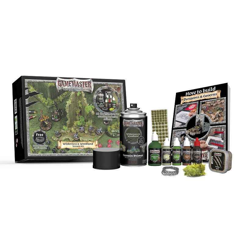 Army Painter Gamemaster: Wilderness & Woodlands Terrain Kit OUTLET