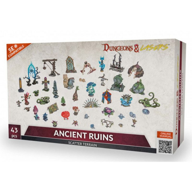 Dungeons and Lasers - Ancient Ruins Scatter Terrain