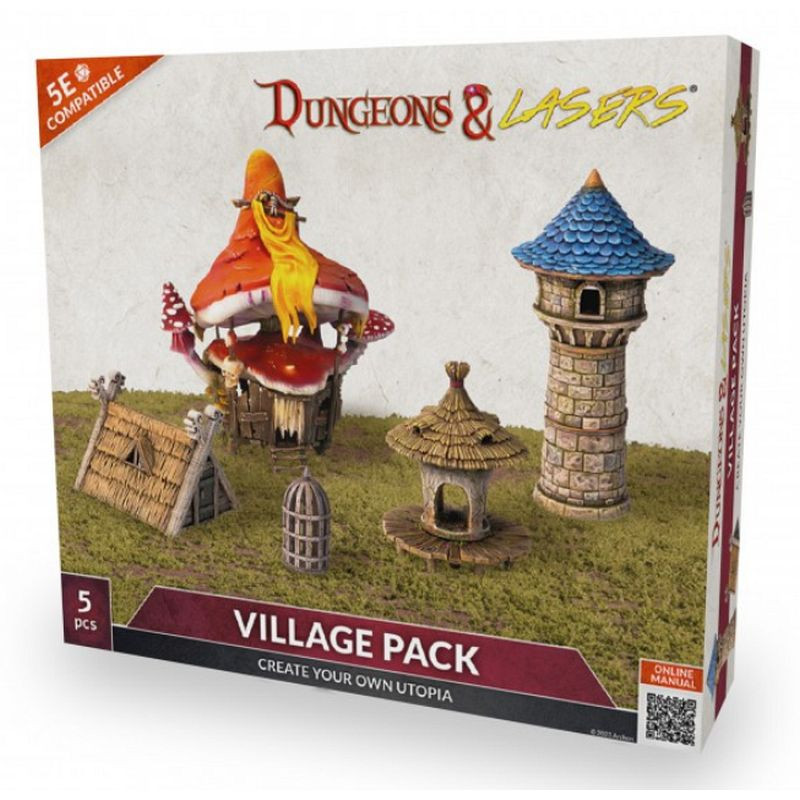 Dungeons and Lasers - Village Pack