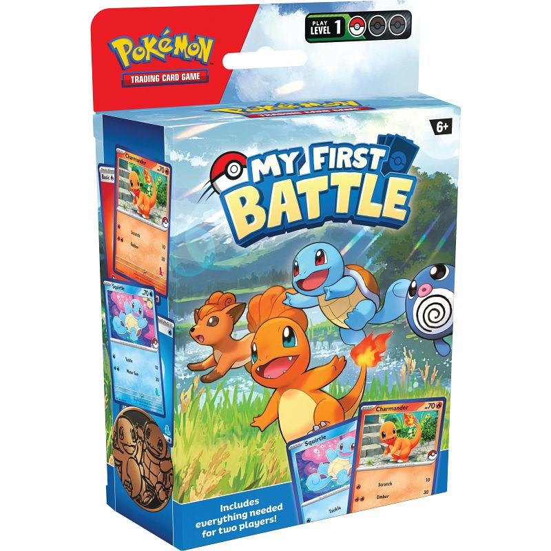 Pokemon My First Battle Decks Charmander and Squirtle