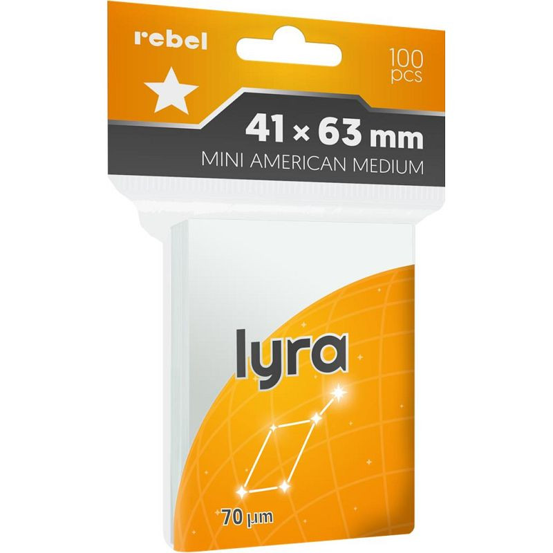 Protektory Rebel Mini American Medium - Lyra (41x63mm) 100 szt.