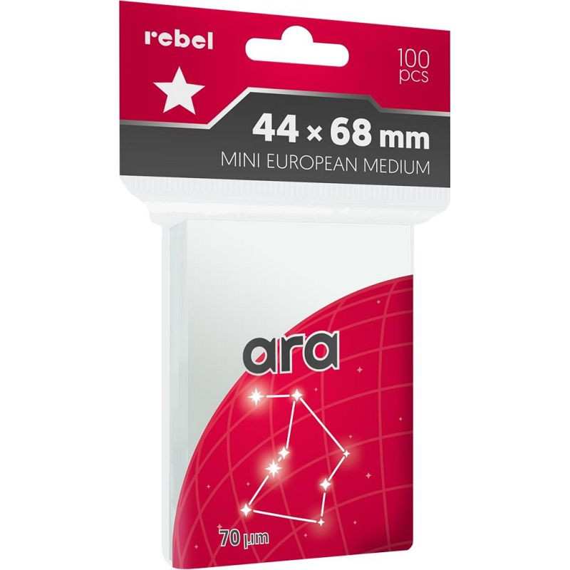 Protektory Rebel Mini European Medium - Ara (44x68mm) 100 szt.