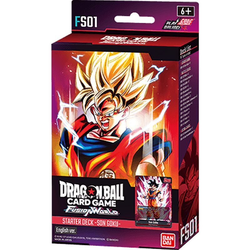 Starter Dragon Ball Super FS01 Fusion World Son Goku