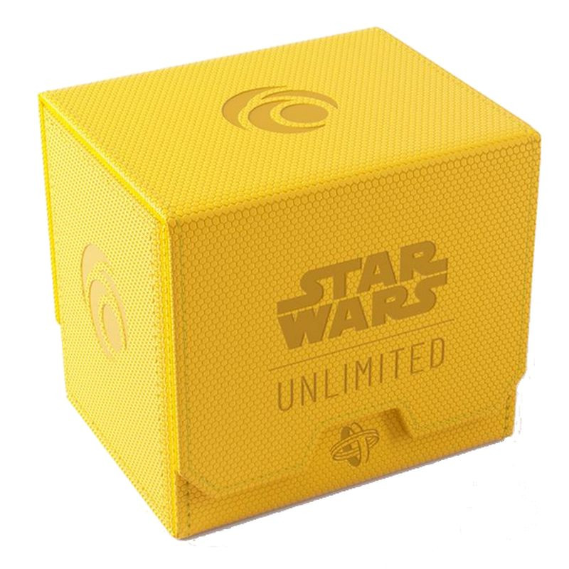 Pudełko Gamegenic Star Wars Unlimited Deck Pod Żółte