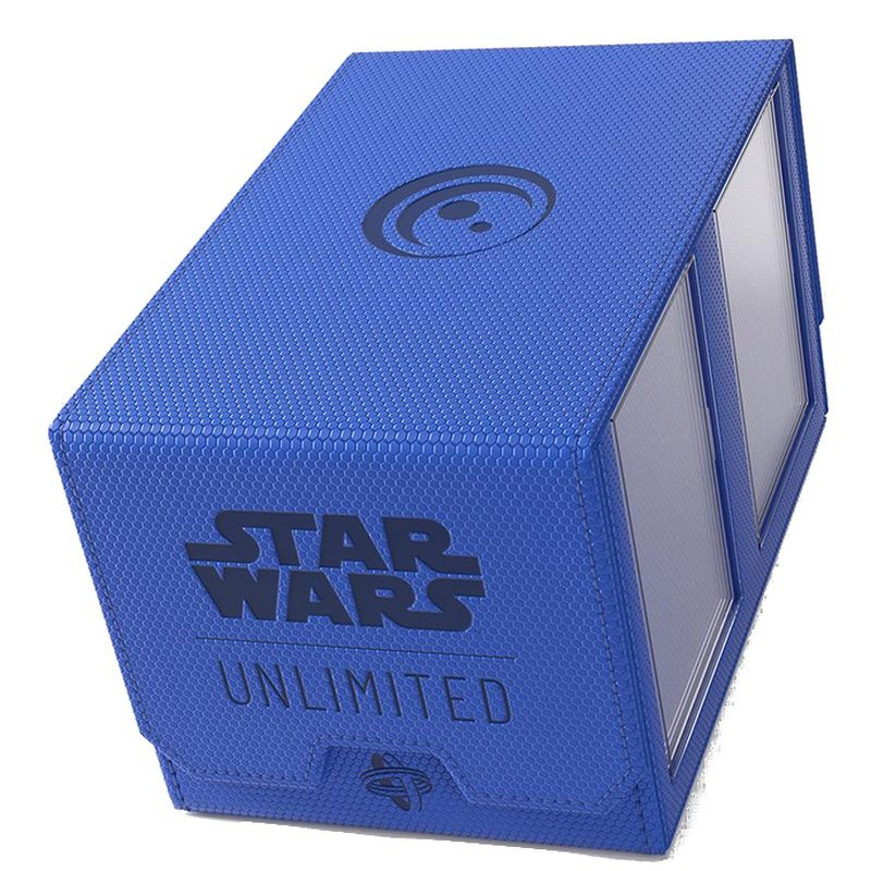 Pudełko Gamegenic Star Wars Unlimited Double Deck Pod Niebieskie