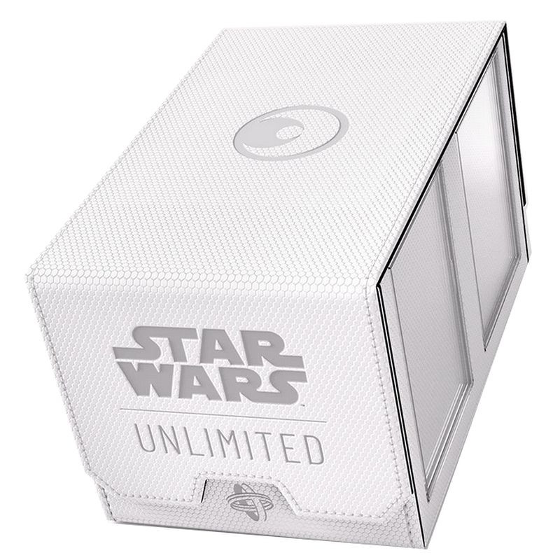 Pudełko Gamegenic Star Wars Unlimited Double Deck Pod Biało-Czarne