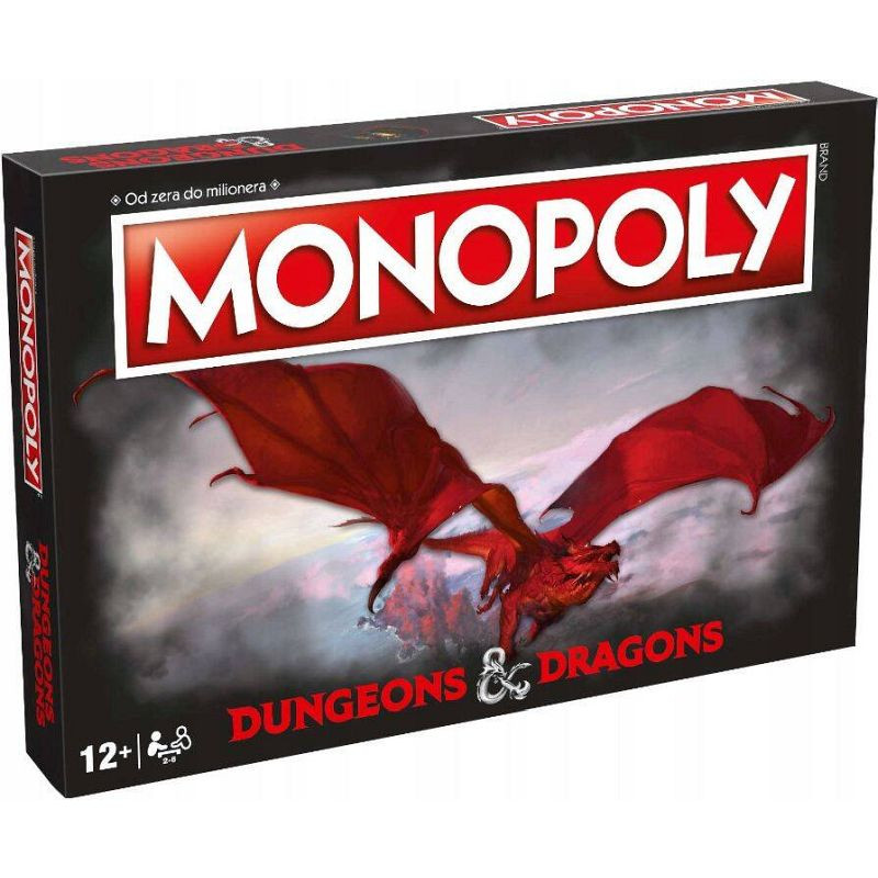 Monopoly D&D Dungeons and Dragons Baldur's Gate [PL]