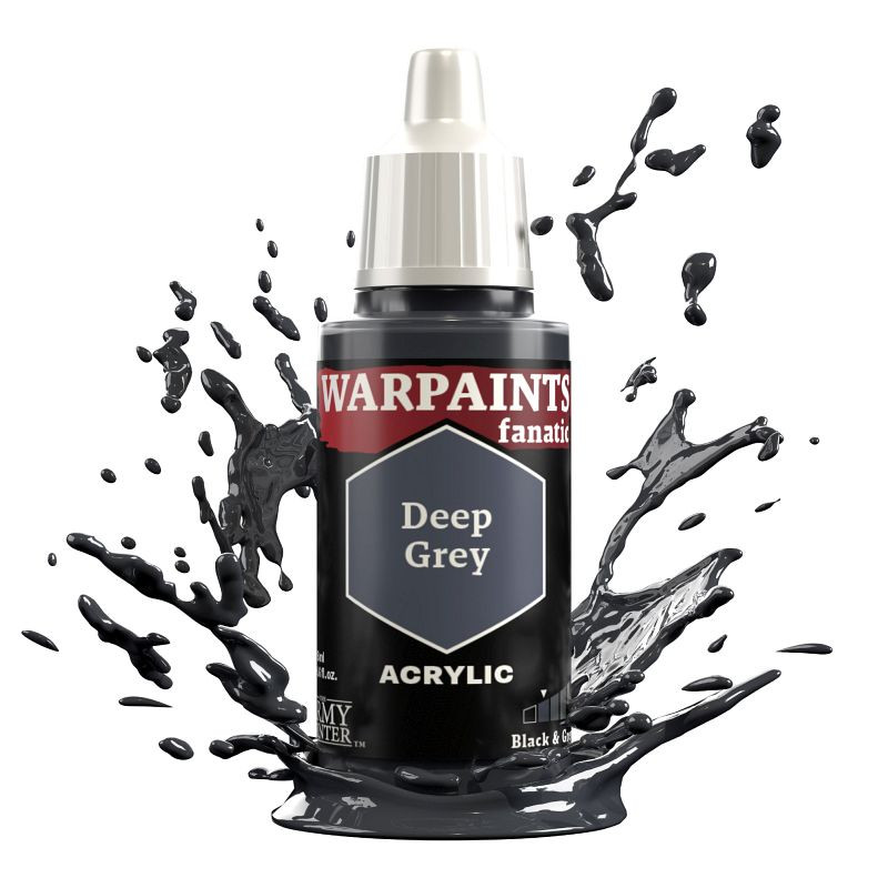 Farbka Army Painter Warpaints Fanatic Deep Grey