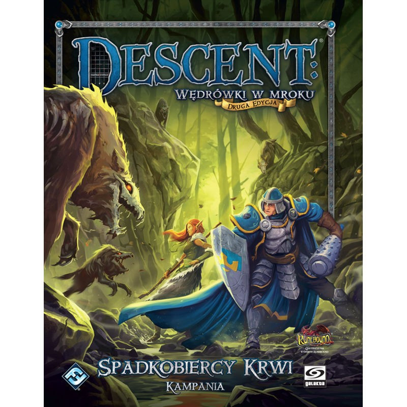 Descent (2 ed): Spadkobiercy Krwi - Kampania [PL]
