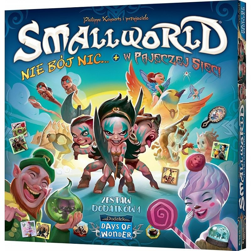 Small World: Zestaw Dodatków 1 - Nie Bój Nic + W Pajęczej Sieci [PL]