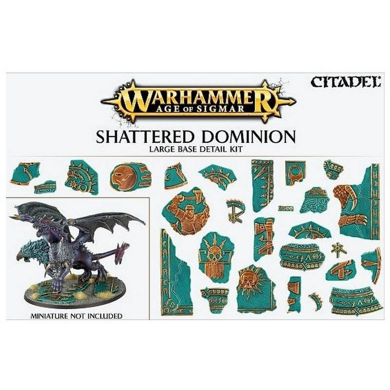 Citadel Age of Sigmar Shattered Dominion Large Base Detail Kit