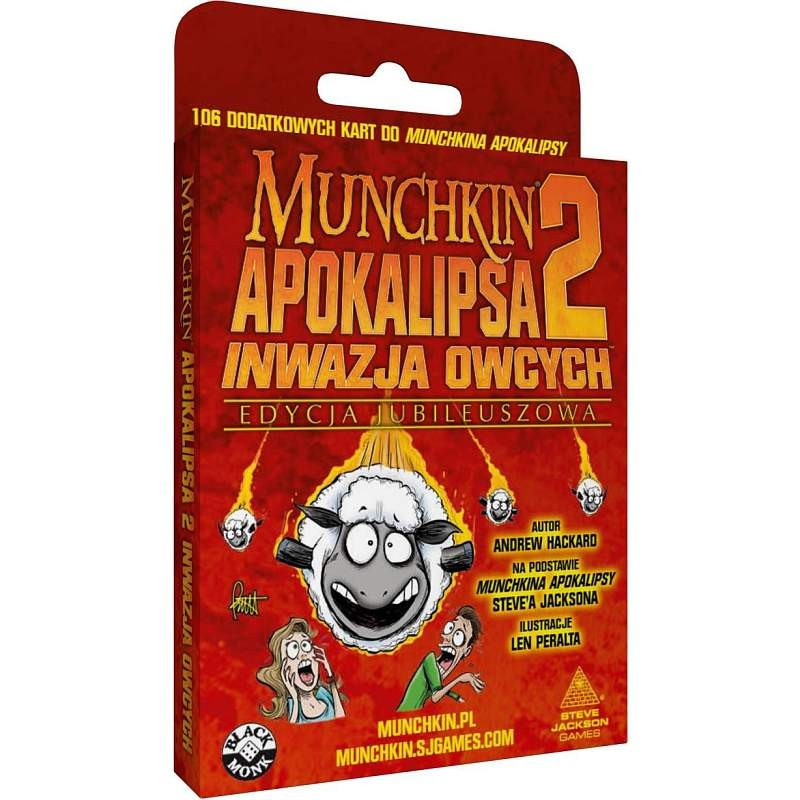 Munchkin: Apokalipsa - 2. Inwazja Owcych - Edycja Jubileuszowa [PL]