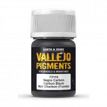 Pigment Vallejo Carbon Black (Smoke Black) 35ml 73.116