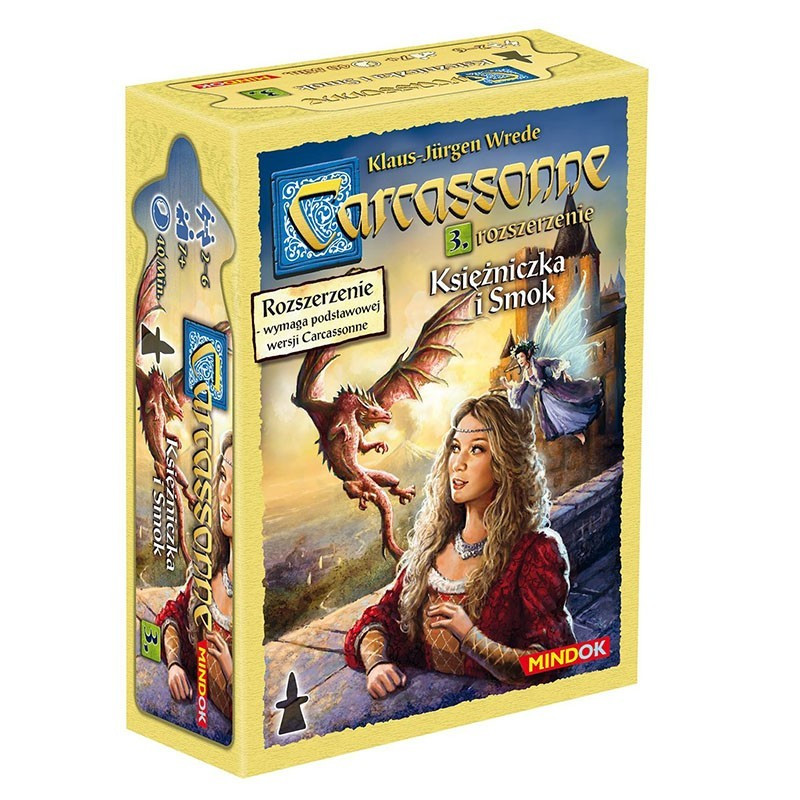 Carcassonne: Dodatek 3 - Księżniczka i Smok [PL]