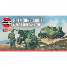 Bren Gun Carrier & 6PDR Anti-Tank Gun Airfix