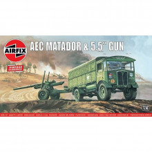 AEC Matador & 5,5" Gun Airfix