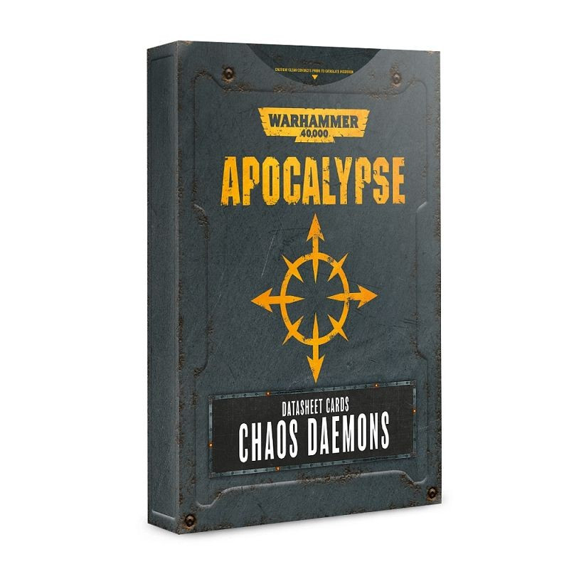 Apocalypse Datasheet Cards Chaos Daemons