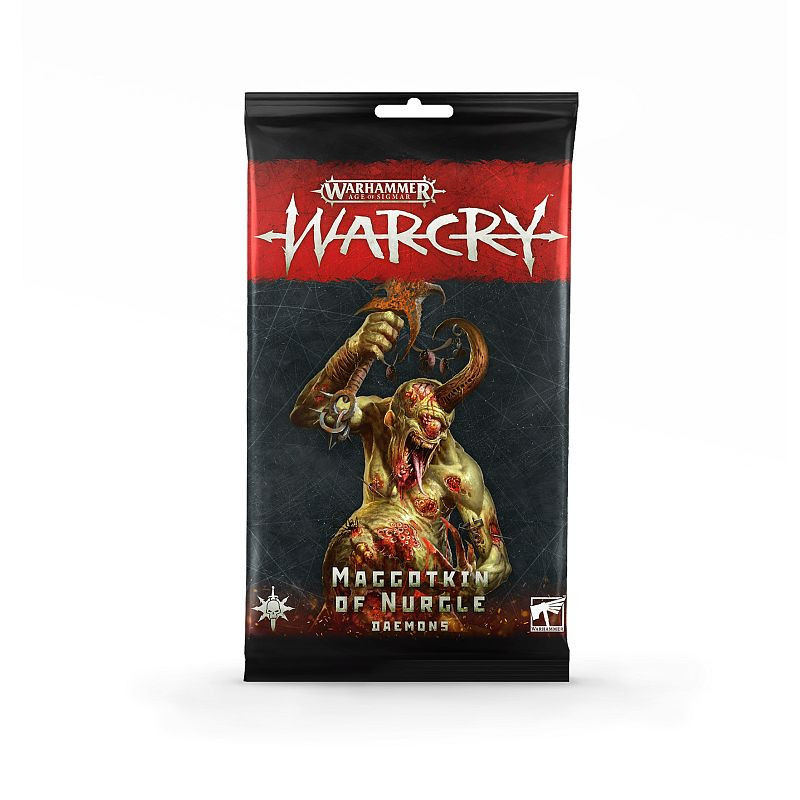Warcry Maggotkin of Nurgle Daemons Card Pack