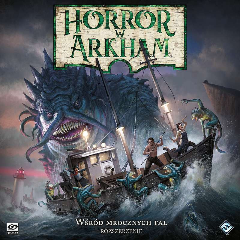 Horror w Arkham (3 ed): Wśród Mrocznych Fal [PL]