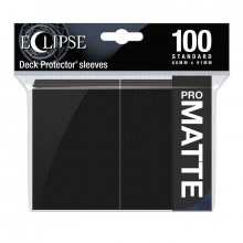 Protektory Ultra Pro Standard CCG Eclipse Matte Czarne 100 szt.