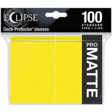 Protektory Ultra Pro Standard CCG Eclipse Matte Żółte 100 szt.