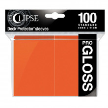 Protektory Ultra Pro Standard CCG Eclipse Gloss Pomarańczowe 100 szt.