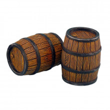 Micro Art Large Wooden Barrels (2)