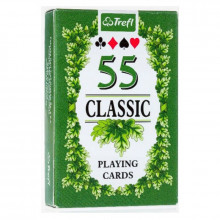 Klasyczna Talia Kart do Gry Trefl Playing Cards Classic 55 Zielona