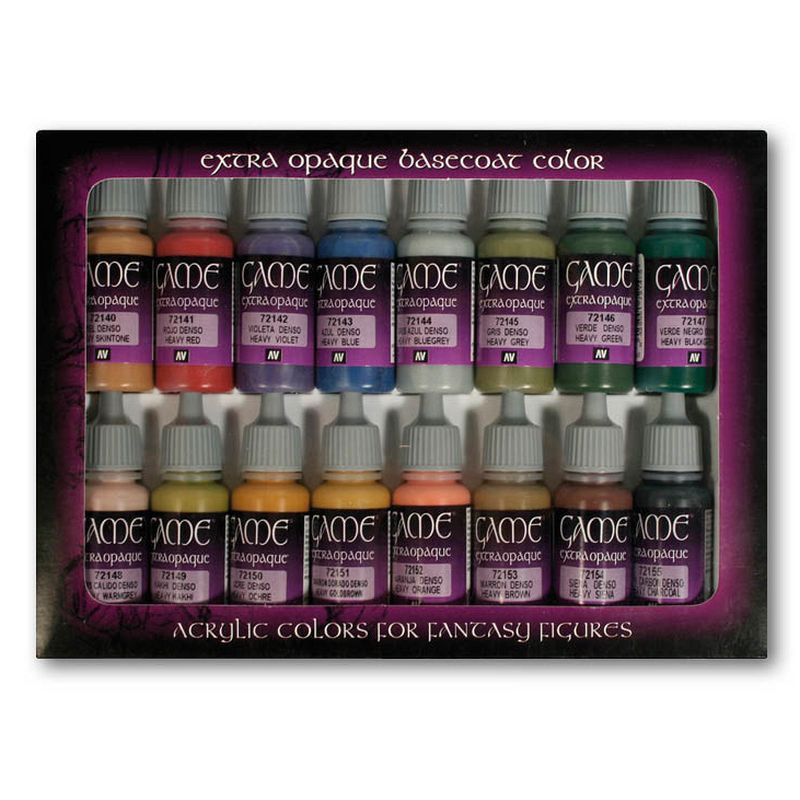 Vallejo Game Color Set Extra Opaque Colors 72.290