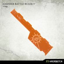 Spinatorka Kromlech Hammer Battle Ruler 9 inch Orange