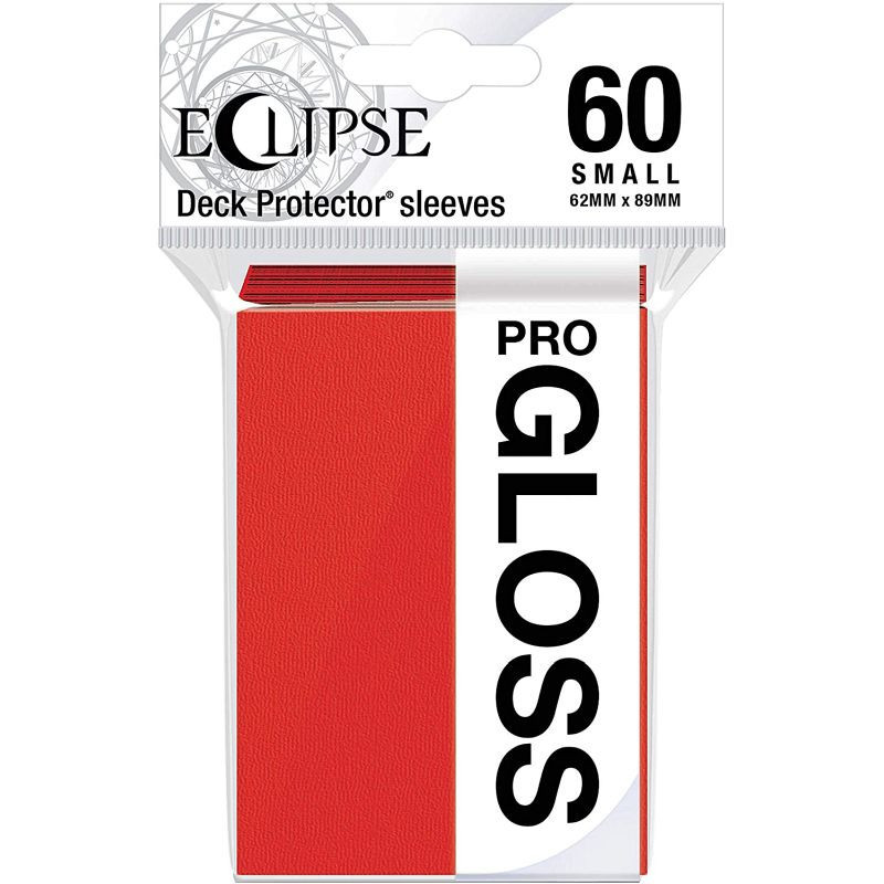 Protektory Ultra Pro Small Eclipse Gloss Czerwone 60 szt.