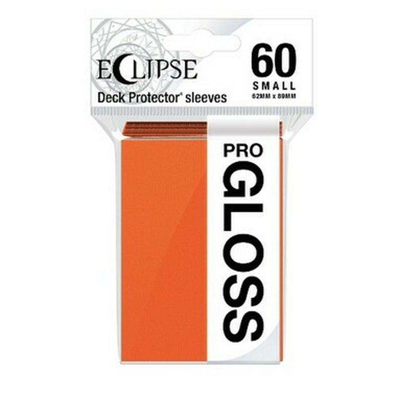 Protektory Ultra Pro Small Eclipse Gloss Pomarańczowe 60 szt.