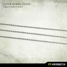Kromlech Silver Hobby Chain 2mm x 1,5mm