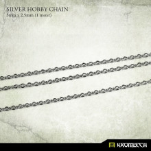 Kromlech Silver Hobby Chain 3mm x 2,5mm