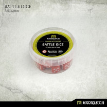 Kromlech Battle Dice 25x Red 12mm