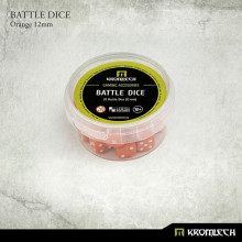 Kromlech Battle Dice 25x Orange 12mm