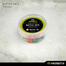 Kromlech Battle Dice 25x Multicolor 12mm